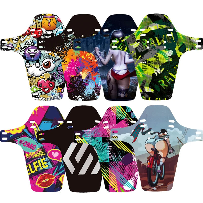 🚲 Front & Rear Mudguard Set | Universal Fit for Kids’ Mountain Bikes – No More Muddy Clothes! 🧼🌦️ - ThiGui