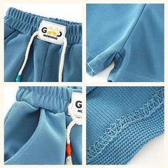 🩳Bright & Breezy Boys’ Beach Shorts – Candy Colours, Elastic Waist & All-Day Summer Comfort - ThiGui