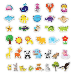 🎣Ocean Friends on the Fridge – Cute Wooden Magnets for Creative Kids’ Play! - ThiGui