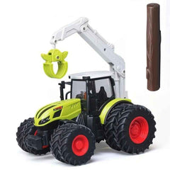 ๐ Big Wheels, Bright Lights โ Farm Tractor Toy with Sounds & Trailer Fun! ๐ถ๐พ - ThiGui