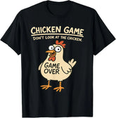 🐔🚫 Don’t Look at the Chicken! Hilarious Game-Inspired T-Shirt for Boys – Comfy, Bold & So Much Fun 😂👕 - ThiGui
