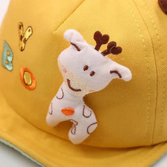 🦒 Cute Giraffe Sun Hat – Adorable Duckbill Cap for Baby Boys & Girls! ☀️🧢 - ThiGui
