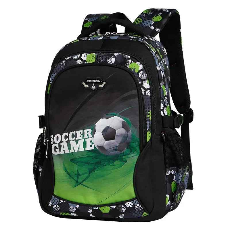 ⚽ Trendy Football & Anime Backpack – A Hit With Boys Aged 6–12! 🎒🔥 - ThiGui