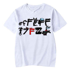 🔠 Alphabet Lore in 3D! Oversized Cartoon Tee for Boys & Girls - ThiGui