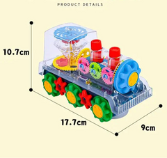 🚗💡 Light-Up Gear Car – Music, Motion & Magic for Little Motorheads! 🎶🔧 - ThiGui