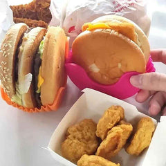 🌮4-Pack Burger Holders for Boys Who Love Big Bites Without the Mess - ThiGui