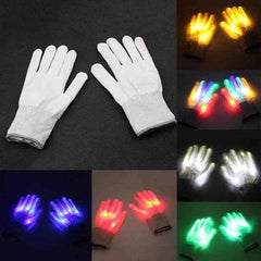 💫Glow Like a Star! Light-Up LED Gloves for Boys' Parties, Costumes, and Crazy Fun - ThiGui