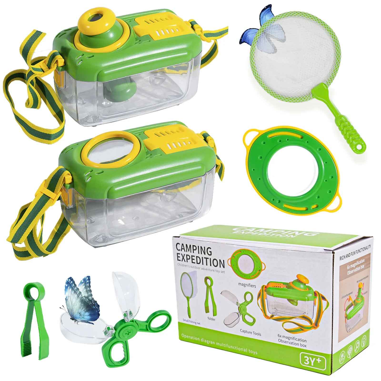 🐜Outdoor Insect Explorer Kit for Boys Who Love Bugs Nature and Big Adventures - ThiGui