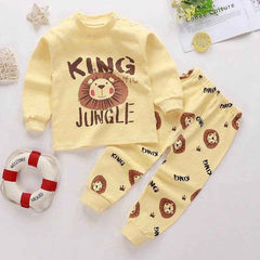 🌿Snuggly Cotton Pyjama Set for Little Explorers – Soft, Comfy & Perfect for Every Season! - ThiGui