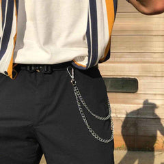 🔗Cool Kids' Punk Jeans Chain – Rock Their Style with a Fun Hip-Hop Edge! - ThiGui