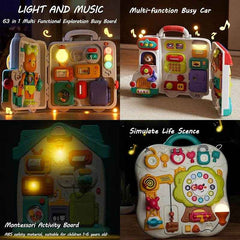 🧠 Montessori Magic on the Go ✨ Lights, Music & Switches for Curious Little Hands! - ThiGui