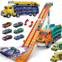 🚗 Rocket Racer Track Set – Loop, Launch & Transform into Hours of Fun! 🛞🚀 - ThiGui