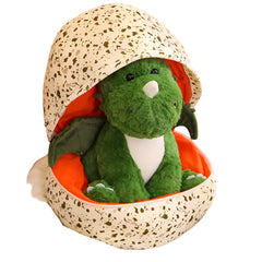 🦕 From Egg to Snuggle – Magical Dinosaur Plush for Roaring Cuddles! 💚🥚 - ThiGui
