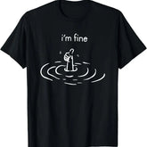 I’m Fine Thumbs Up Tee 😎👍 Cool & Comfy Everyday T-Shirt - ThiGui