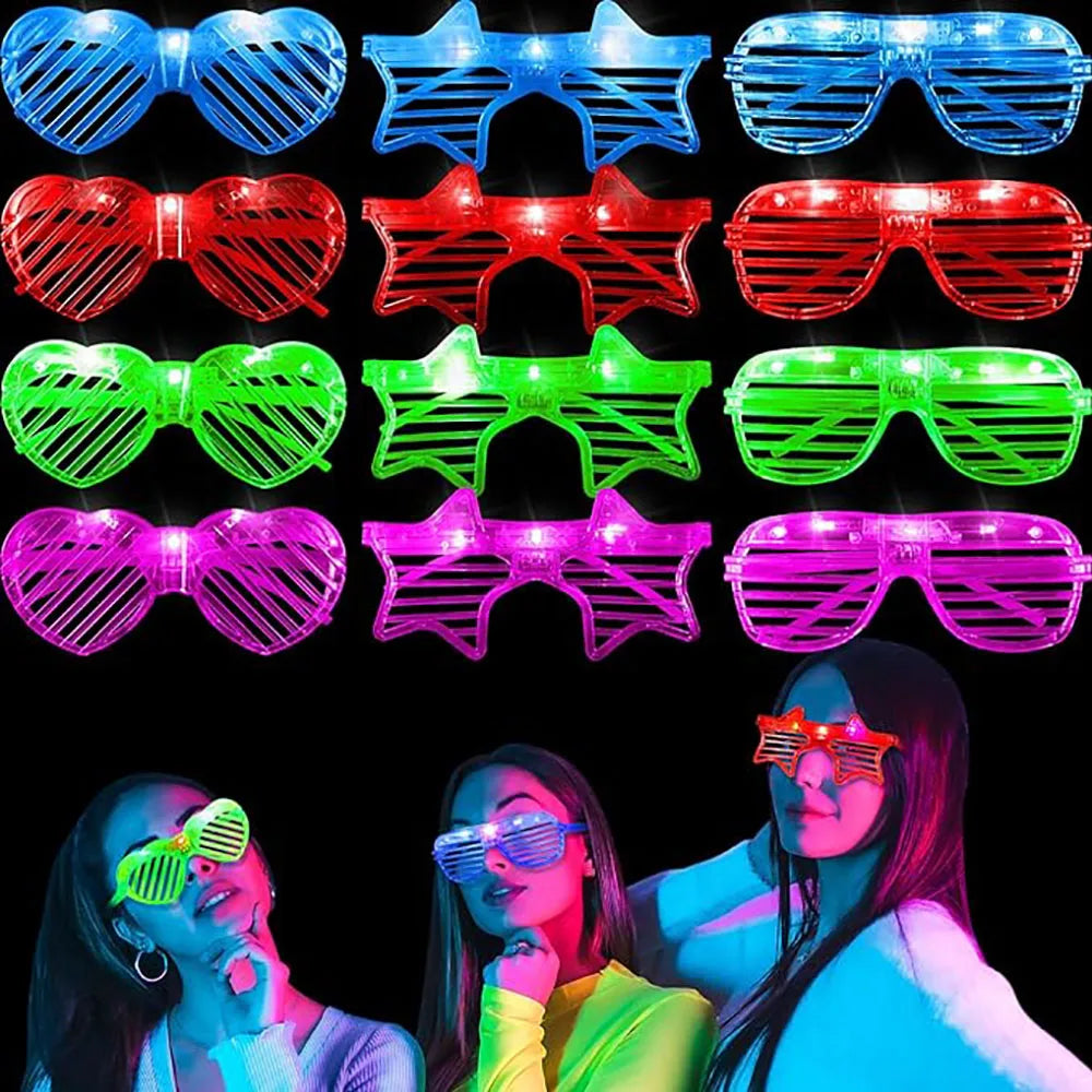 🎉 Glow Party Glasses – Light-Up Fun for Birthdays, Sleepovers & Celebrations! 😎✨ - ThiGui