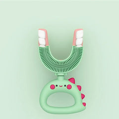 🪥🧸 360° U-Shaped Cartoon Toothbrush – Gentle, Fun & Perfect for Little Smiles! 🌟👶 - ThiGui