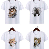 🐱 Purr-fectly Cool! 3D Cat T-Shirt for Boys 😻🎨 - ThiGui