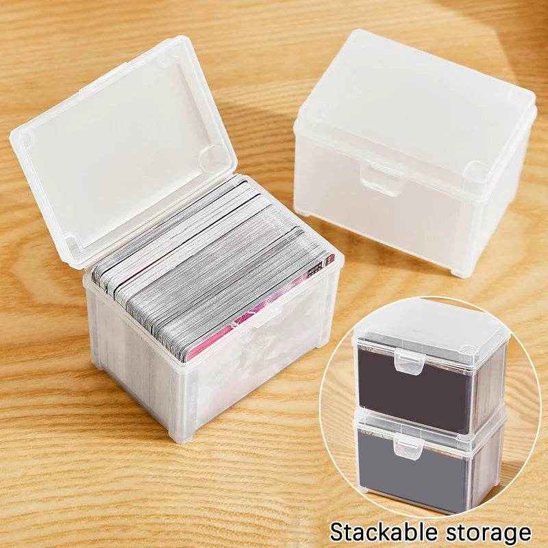 🎴Stack, Snap & Store! The Clear Card Case Every Collector Boy Needs - ThiGui