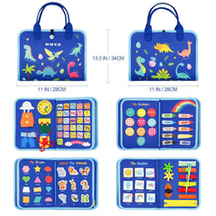 🧠 Play with Purpose – Montessori Busy Book for Little Hands & Big Imaginations ✂️🔒 - ThiGui