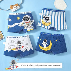 🩲🧒 Cotton Cartoon Boxer Set – Soft, Breathable & Perfect for Little Movers! 🌟🧺 - ThiGui