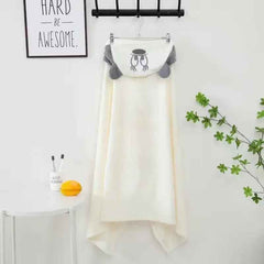 🛁⚡ Snuggly Hooded Bathrobe – Soft, Fast-Drying & Super Cute! - ThiGui