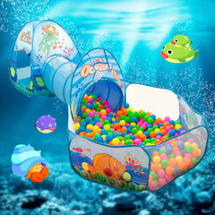 🎈 Ball Pit & Tunnel Adventure! 🐾 Pop-Up Playground for Happy Little Explorers 🏰 - ThiGui