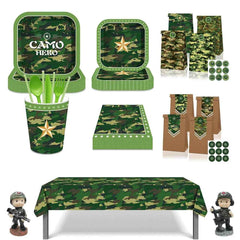 🪖Mission: Birthday! Army-Themed Party Set for Your Little Commander-in-Chief - ThiGui
