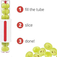 đ„No-Mess Grape & Cherry Tomato Slicer â The Snack Time Hero for Busy Mums! - ThiGui
