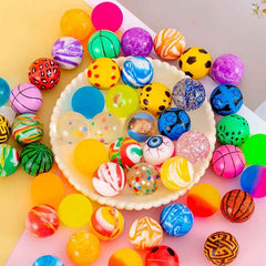 🏀 Mini Bouncy Balls – 20pcs of High-Energy Fun for Party Bags & Play! 🎉💥 - ThiGui
