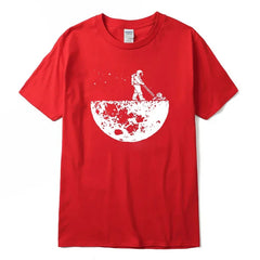 🌕🚀 Moon Cleaning Duty! Funny Lunar Cleaner T-Shirt for Boys – Soft, Cool & Out of This World 👦✨ - ThiGui