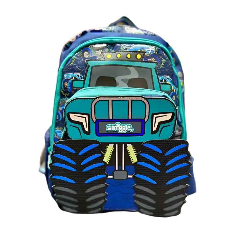 🚛 Smiggle Blue Truck Backpack Set – Cool & Practical for School Boys! 🎒 - ThiGui