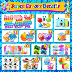 🎉 206-Piece Surprise Toy Set – Bulk Party Fun for Curious Little Explorers! 🎁🦸♂️ - ThiGui