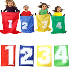 🏃♂️🐾 4-Piece Kangaroo Sack Race Set – Jump, Laugh & Compete Together! 🎉 - ThiGui