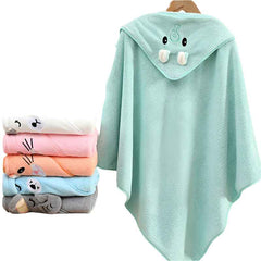 💤 Baby Snuggle Hooded Towel – Ultra-Soft Wrap for Sweet Little Dreamers 🌙🛁 - ThiGui