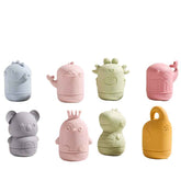 🐳 Soft Silicone Animal Bath Toys – Splash-Safe Fun with Cuddly Creatures! 💦🛁 - ThiGui