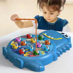 🎣 Dino-Fishing Fun! Magnetic Fishing Toy Set for Curious Little Hands 🦕🧠 - ThiGui