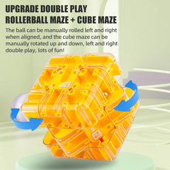 🌀🧩 3D Maze Magic Cube – Twist, Turn & Conquer the Labyrinth! 🎯💡 - ThiGui
