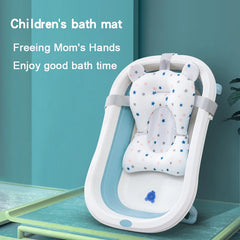 🛁 Soft & Secure! Baby Bathtub Cushion Pad – Keep Bathtime Comfy & Safe! 💦 - ThiGui