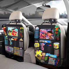 Road Trip Hero – Backseat Organizer with Tablet Holder for Tidy, Happy Car Rides! - ThiGui