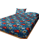 🚑Zoom Off to Bed! Adorable First Aid Car Fitted Sheet for Little Heroes - ThiGui