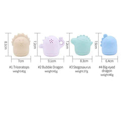 🐳 Soft Silicone Animal Bath Toys – Splash-Safe Fun with Cuddly Creatures! 💦🛁 - ThiGui