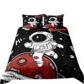 🛸 3D Space Dreams Duvet – Astronaut Bedding for Little Galaxy Explorers! - ThiGui