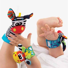 ๐พ Sensory Fun for Tiny Toes & Wrists โ Baby Rattle Socks & Bands! ๐ถ๐งฆ - ThiGui