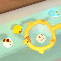 🐳LED Light Up Toys Baby Cute Animals Bath Toy Swimming Water Soft Rubber Float Induction Luminous Duck for Kids Play Funny Gifts - ThiGui