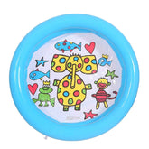 🐠Mini Inflatable Kiddie Pool for Boys with Adorable Animal Prints for Backyard Splash Fun - ThiGui