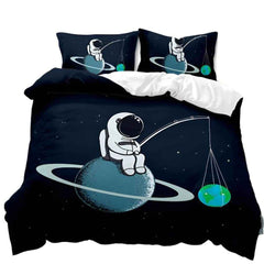 🚀 Astronaut Adventure Duvet – Make Bedtime a Space Mission! - ThiGui