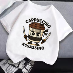 Italian Brainrot Cartoon Boys Tee π¨π Cool Anime Casual T-Shirt - ThiGui