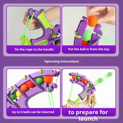 🎁Ultimate Sticky Ball Slingshot Game – Outdoor Fun for Adventurous Boys! - ThiGui