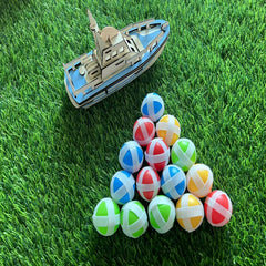 🎉 30 Sticky Dart Balls 🎯 | Toss, Catch & Giggle Game Set for Kids 🧲 - ThiGui