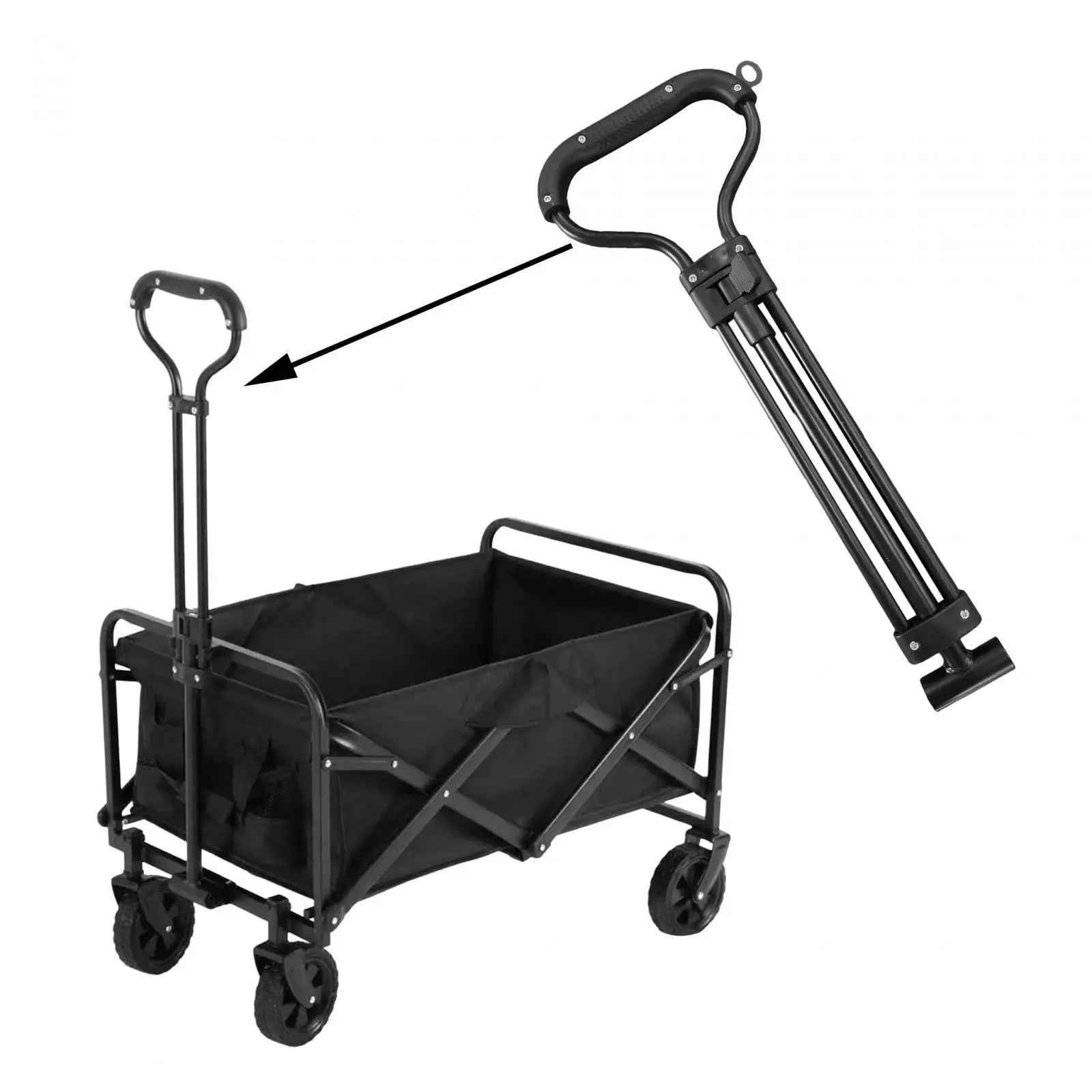 🛞 Wagon Pull Handle – Get Your Beach Cart Rolling Again! 🏖️🚶♀️ - ThiGui